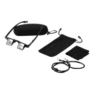 TPV Gear Belay Glasses kommer med hardcase, opbevaringspose, snor og pudseklud. Foto: TPV Gear.
