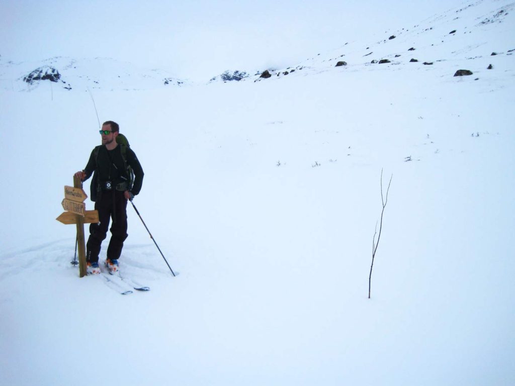 Den kvistede løjpe op gennem Memurudalen. Foto: Rasmus B. Munk.