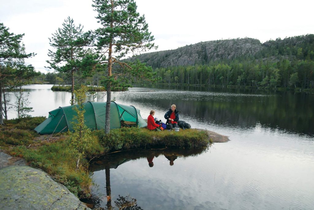 Hilleberg Kaitum 3 GT i det silikoniserede Kerlon 1200-materiale med godt vandsøjletryk
