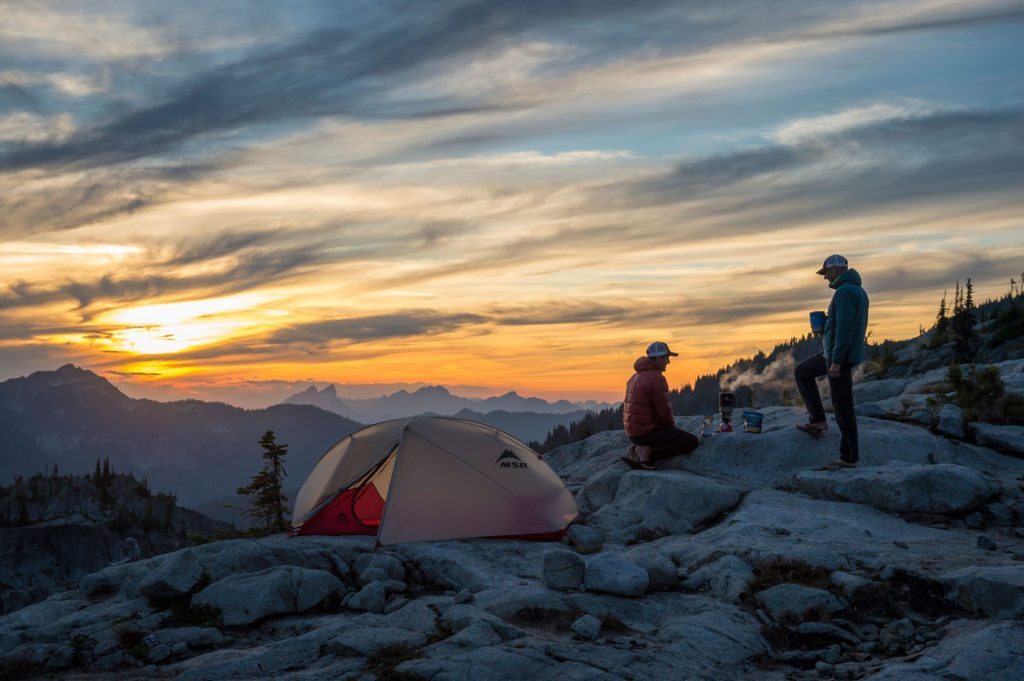 MSRs letvægtstelte er perfekte til ture, hvor vægt spiller en afgørende rolle. Foto: Scott Rinckenberger.