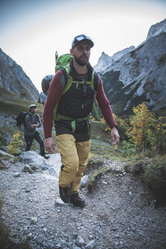 Lars Merulla på Hanwag Alpine Experience 2019