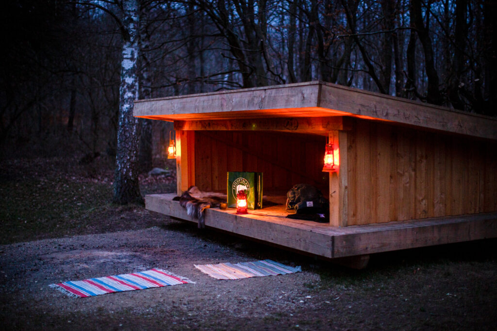 Friluftsland shelter